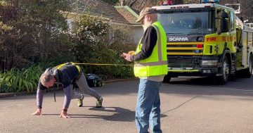 Strongman pulls 10 tonnes of fire truck to lift post-trauma awareness