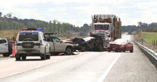 Truck driver in court over serious Barton Highway crash at roadworks