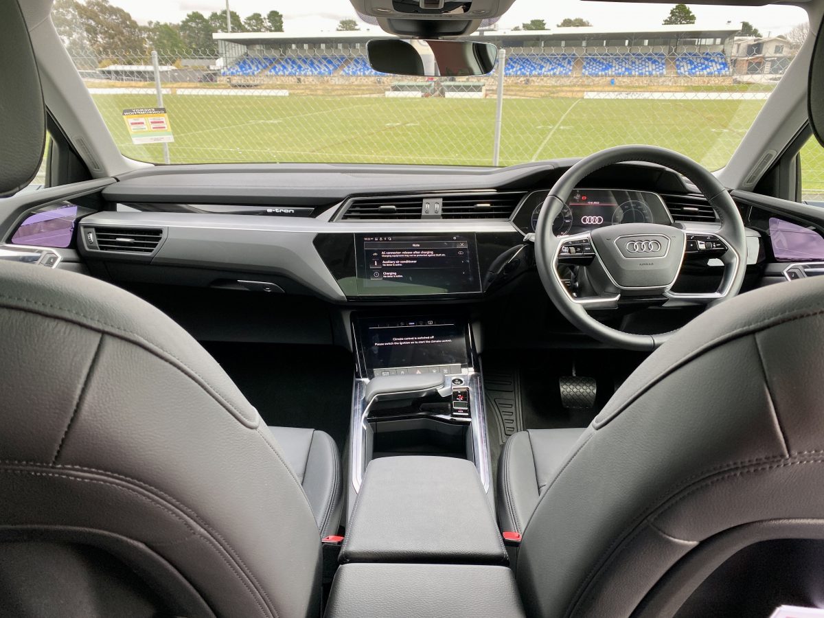 Inside the Audi e-tron