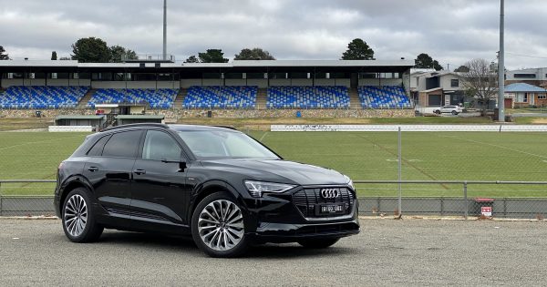 Spot what's missing? Audi's e-tron is the first car in Australia to do away with mirrors