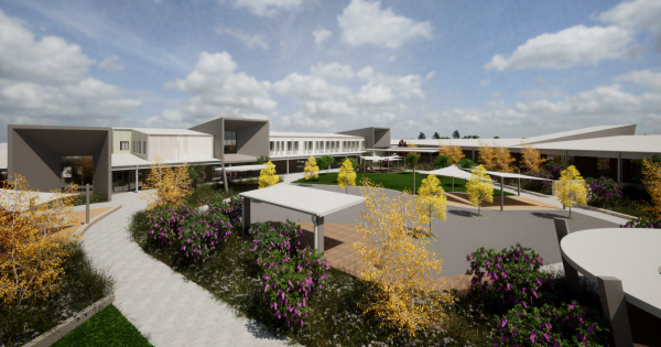 What the new North Gungahlin high school will look like