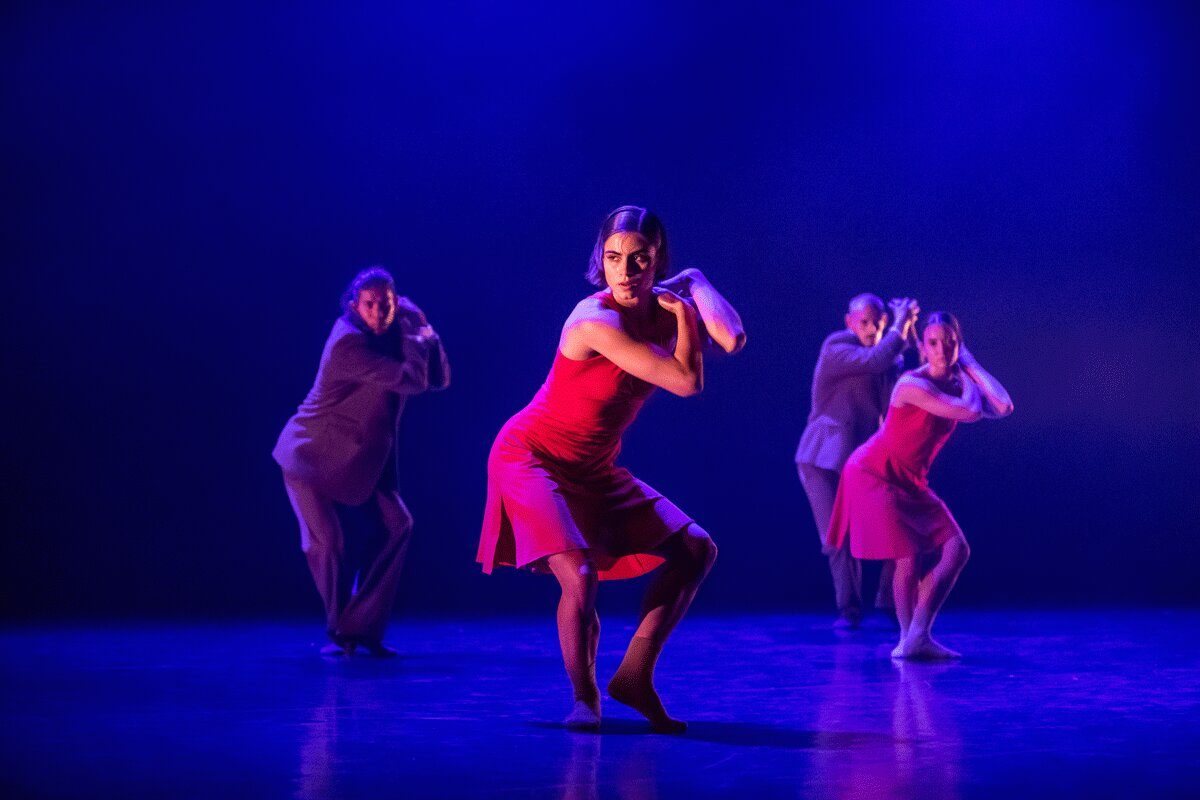 people dancing on stage