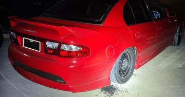 Hoon vehicle seized at Hume street racing rally