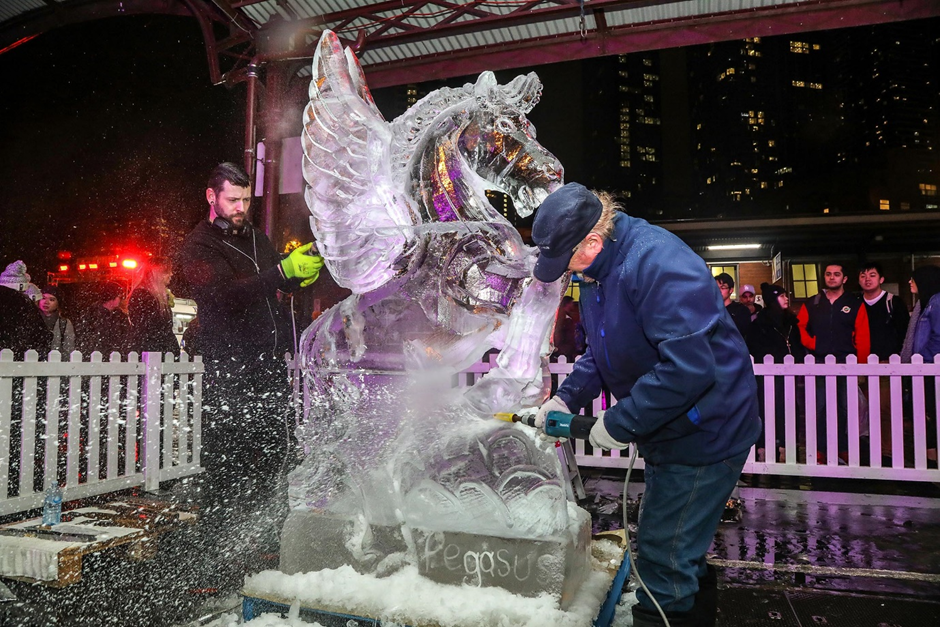 Ice sculpture