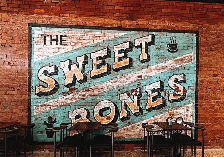 Wall at Sweet Bones Bakery