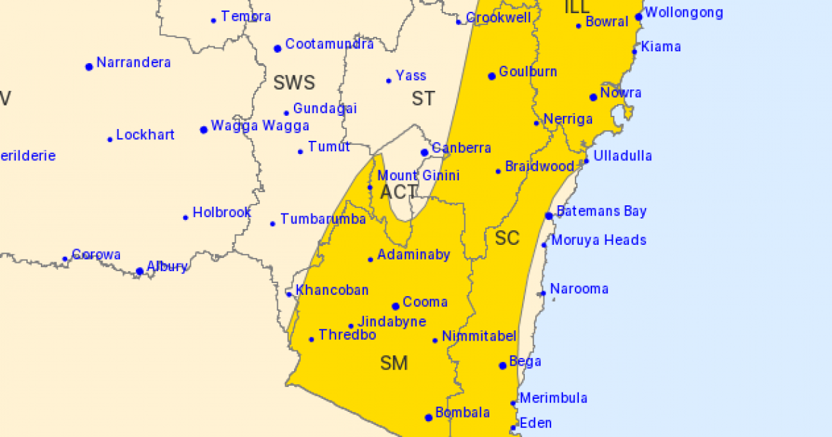 Severe winds to strengthen across southeast NSW and ACT over long ...