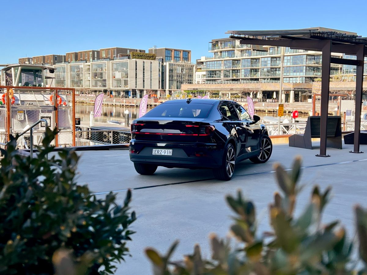 Car on Kingston Foreshore