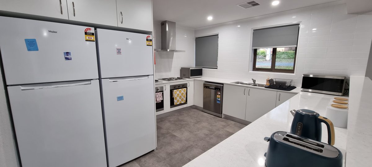 Kitchen at Ruby's House in Canberra