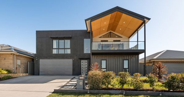 Spectacular shipping container home in the heart of Googong delivers the goods