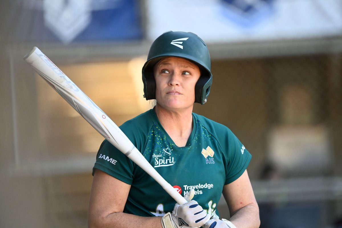 Softball player Clare Warwick