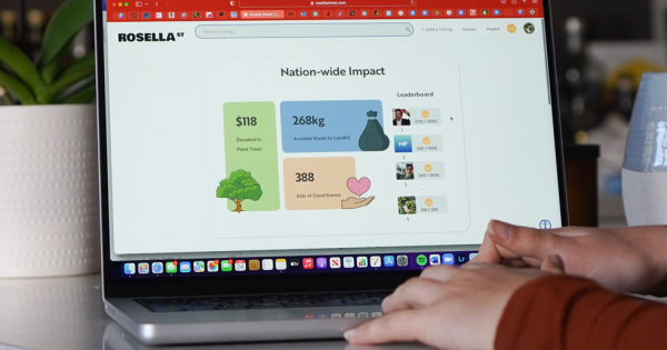 Grab a bargain, monitor your carbon footprint with Rosella Street's Impact Tracker