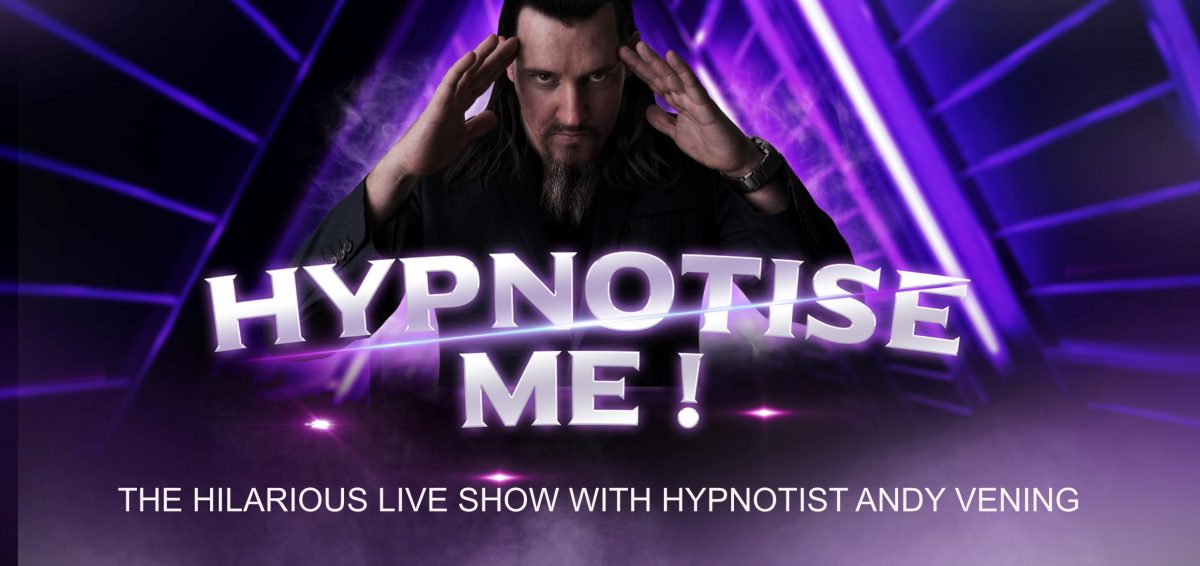 Flyer for hypnotist's show