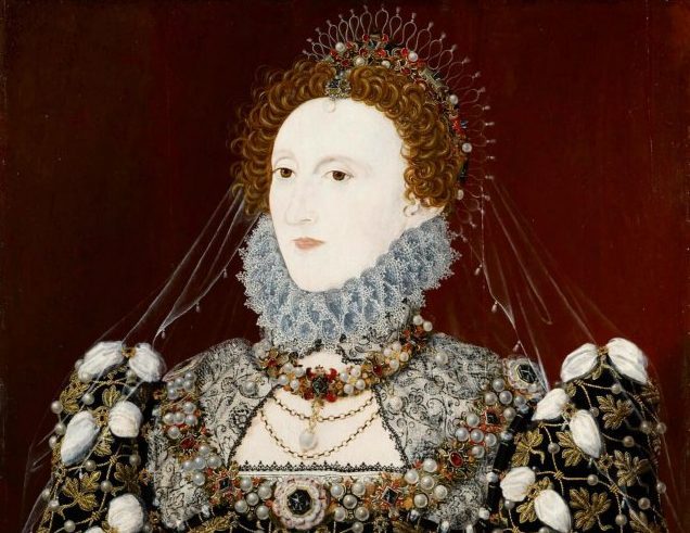 Queen Elizabeth I portrait from the National Portrait Gallery.