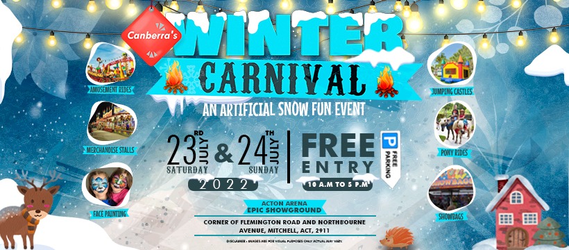 Winter carnival advertisement