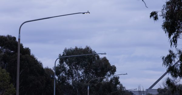 Wet weather, COVID-19 blamed for double the usual levels of streetlight outages
