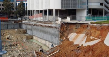 'All builders' asked to double-check construction site stability after Woden landslide