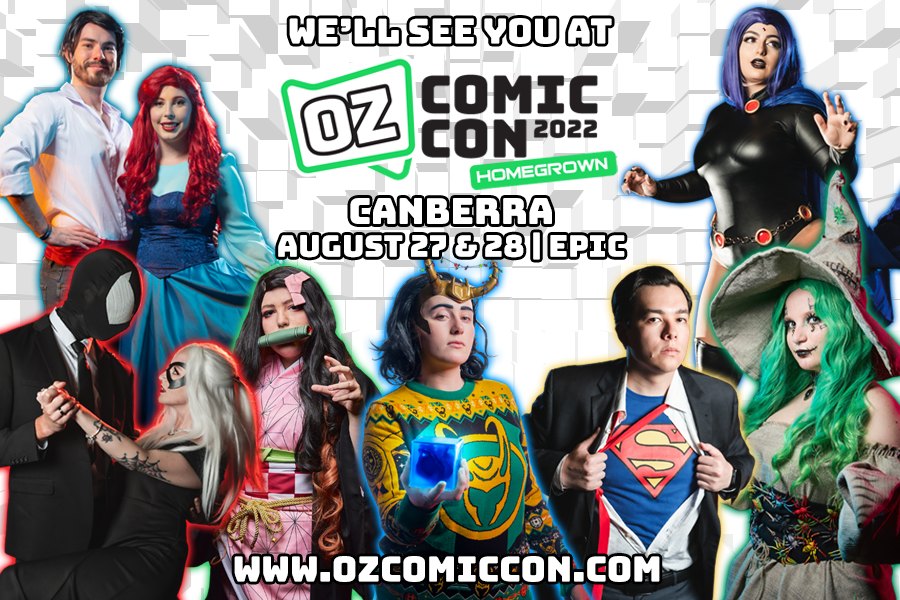 Oz Comic Con promotional image