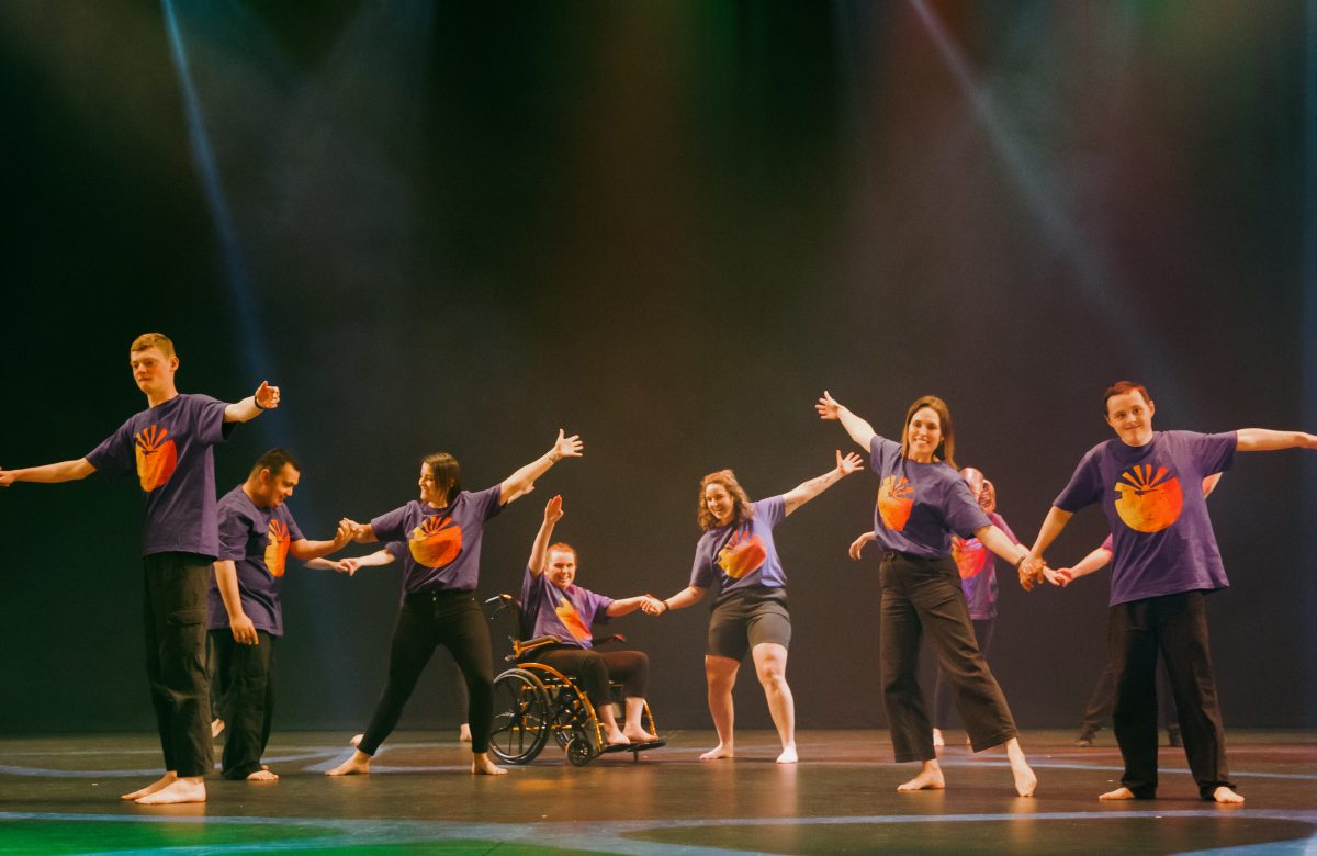 dancers on stage