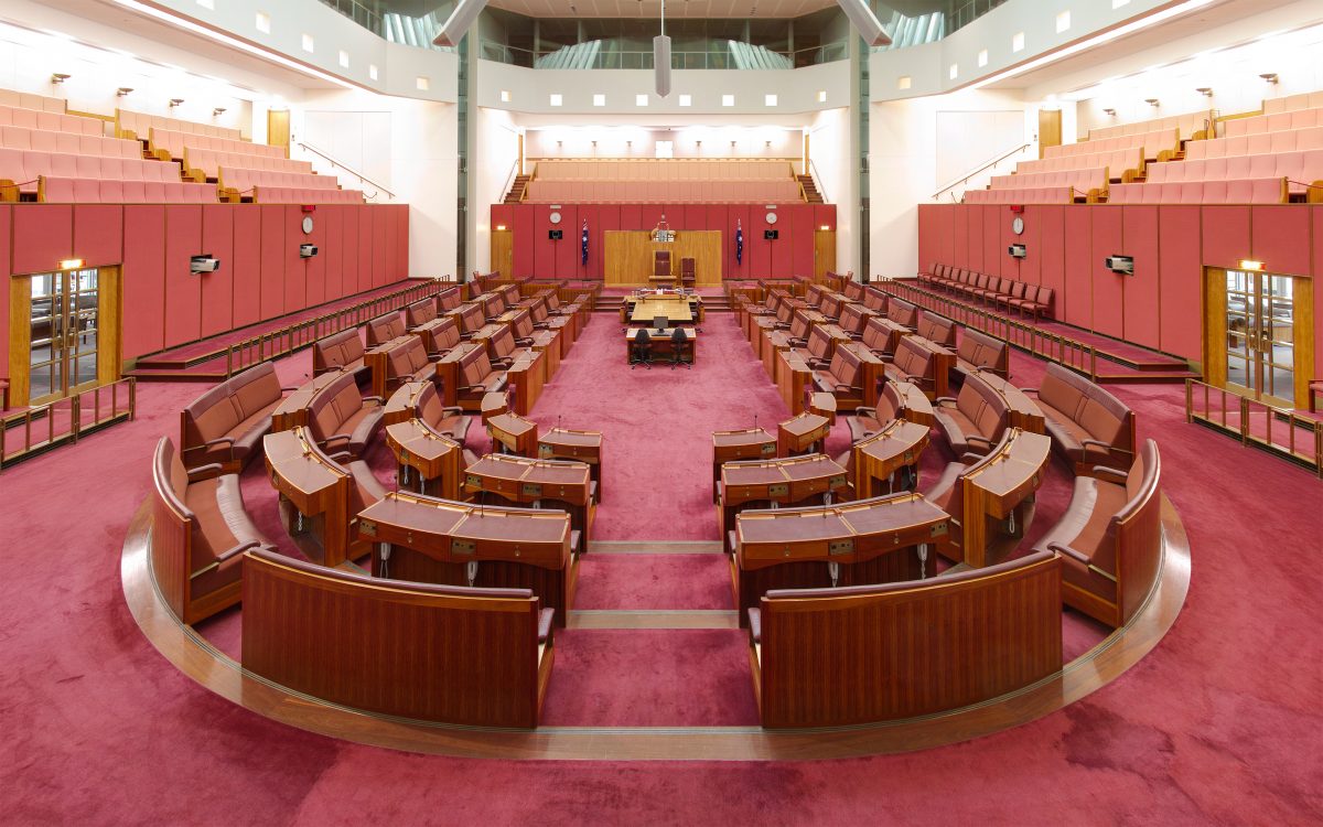 Australian Senate chamber