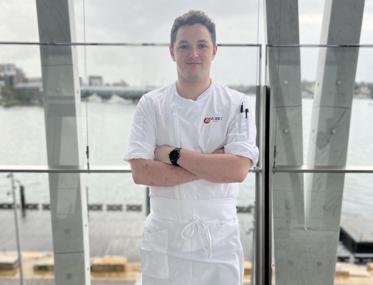 Nufo junior sous chef Brendan Ironside