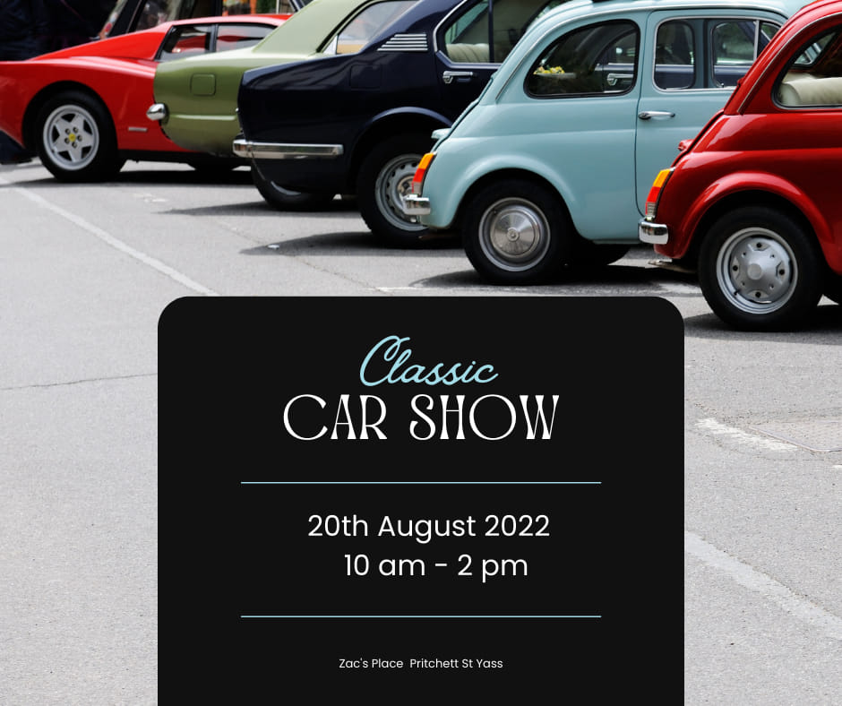 Classic Car Show - Yass Valley