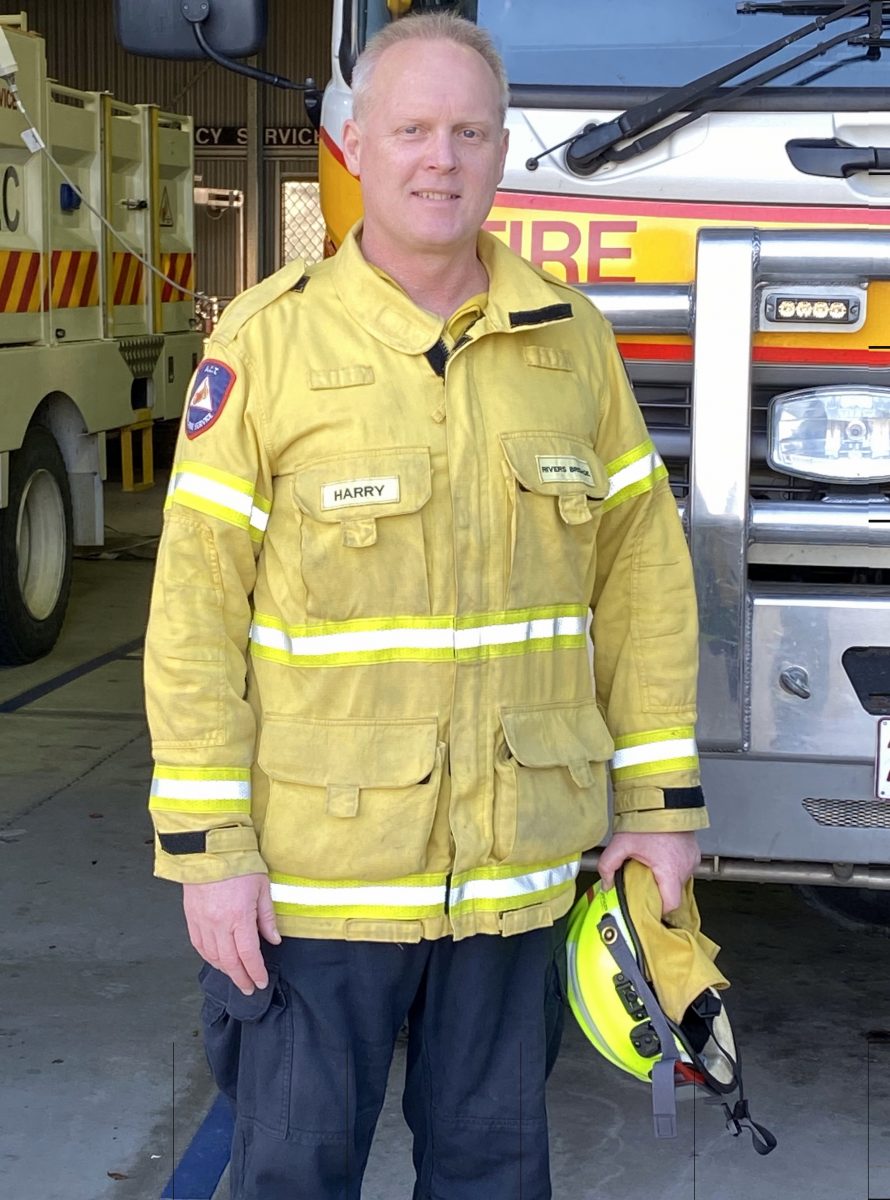 ACT RFS deputy captain Craig Harrison