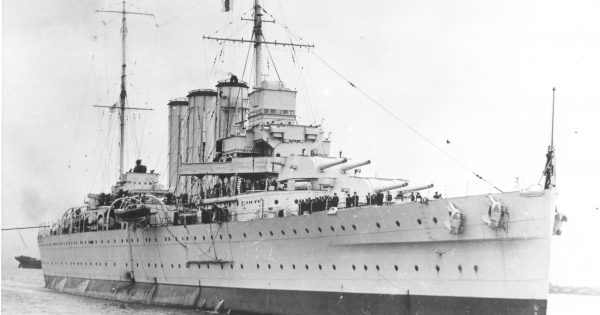 This week marks 80 years since the sinking of Canberra's very own warship