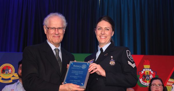 ACT Rotary Emergency Services Community Awards recognise heroes in their own communities