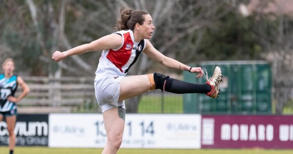 Record-setting WAFL trailblazer Dani Curcio looks to add some silverware to Ainslie's trophy case