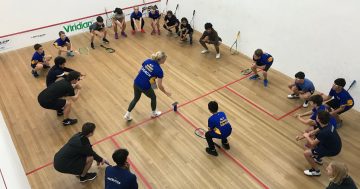 Squash rebounds from COVID with US$20,000 Jansher Khan Canberra Open at Woden