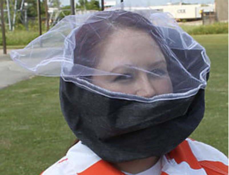 Examples of Spit Guards used by police