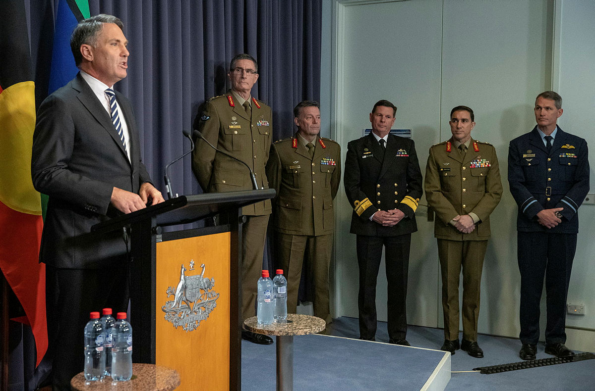 Defence Minister Richard Marles introduces the new AADF leadership team