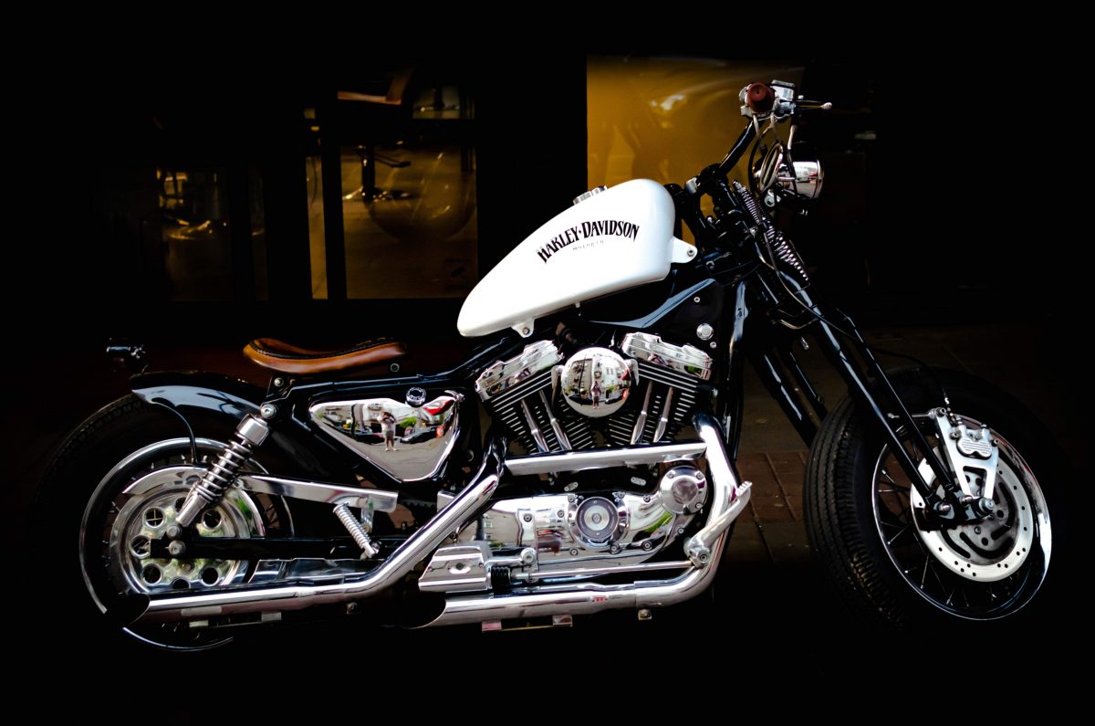 Harley-Davidson motorbike