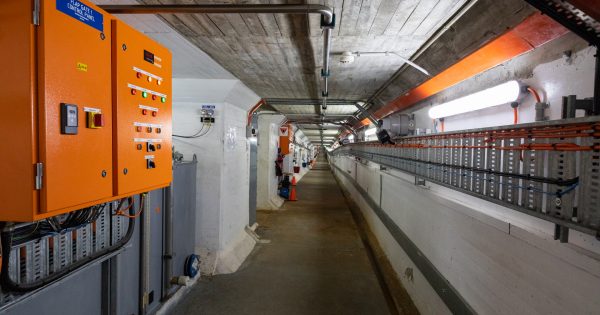 Inside Scrivener Dam: touring the tunnels in Canberra's engineering landmark (mind your head)