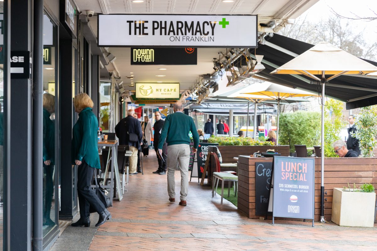 street in Manuka