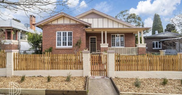 Cottage feel and full brick charm on Crawford Street