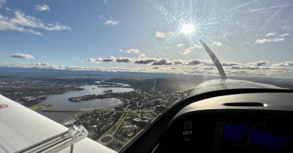 Canberra's first charter flights in more than a decade are now boarding