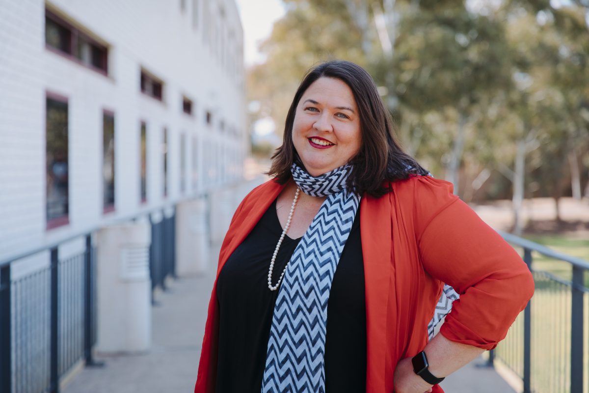 University of Canberra researcher Professor Raechel Johns