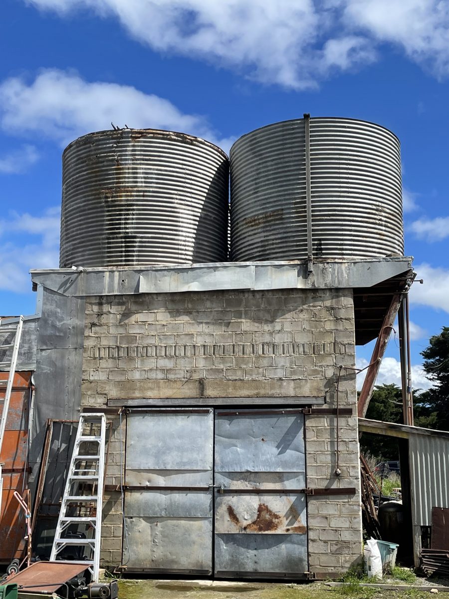 Old water tanks