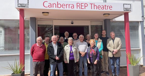 For Canberra REP, life's still a stage - 90 years on