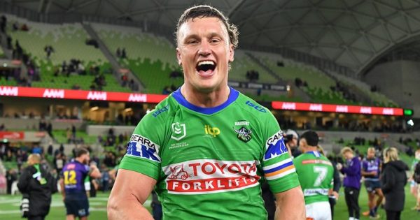 Jack Wighton in a position to join the likes of Daley, Meninga, Croker and Tongue as a one-club player with the Raiders