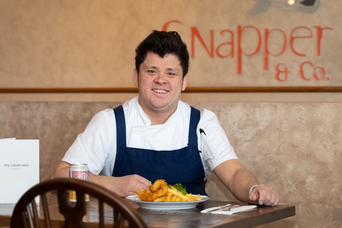 Bradley Howden, Head Chef at Southern Cross Yacht Club.