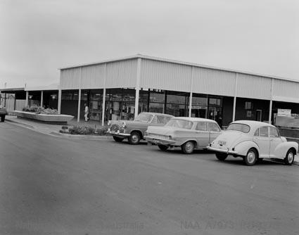 Hughes shops in 1965. 