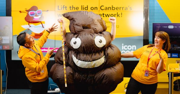 Icon Water's smiling poo returns to confront a new menace