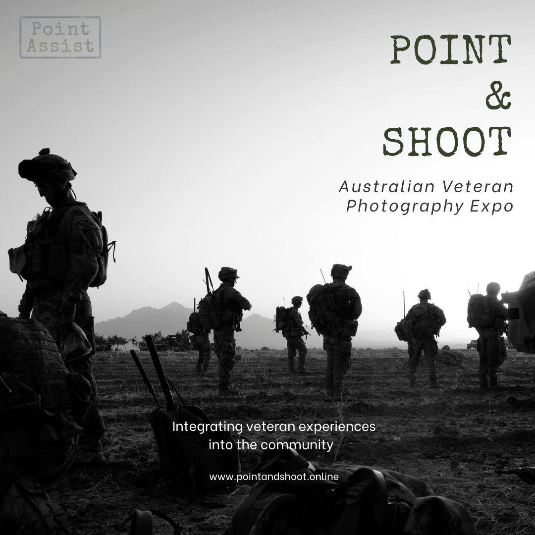 Poster of Australian soldiers in the field