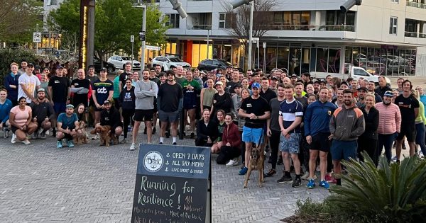 A runner's high saved Matt. Now he's helping other Canberrans build resilience