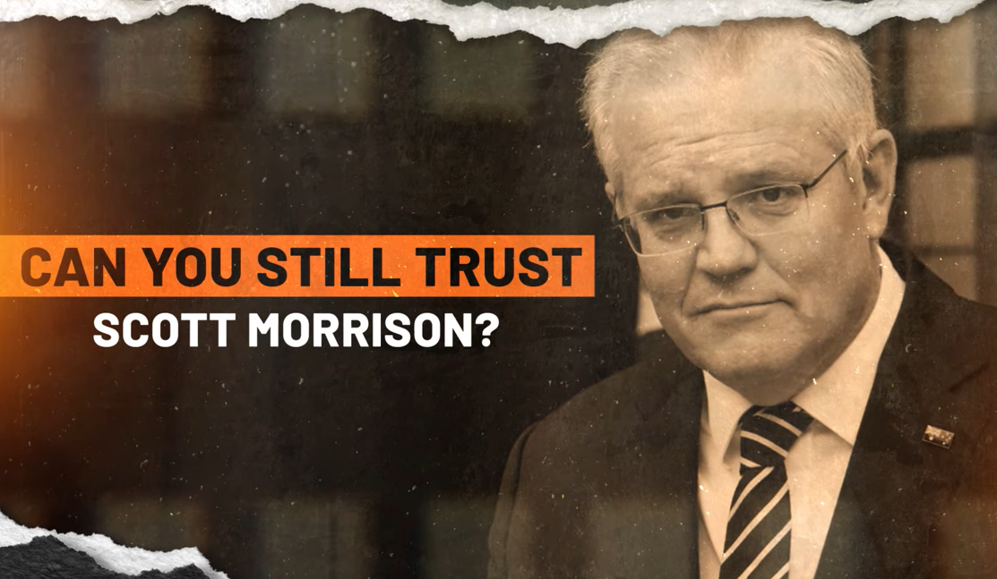 Scott Morrison in Labor advertisement