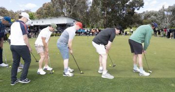 Local businesses gather Canberrans to tee off for cancer relief