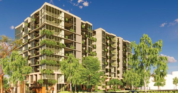 Nine-storey apartment block for key Northbourne corner