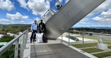 Odd jobs: Changing the flag at Parliament House is 'one of the most dangerous jobs in Canberra'